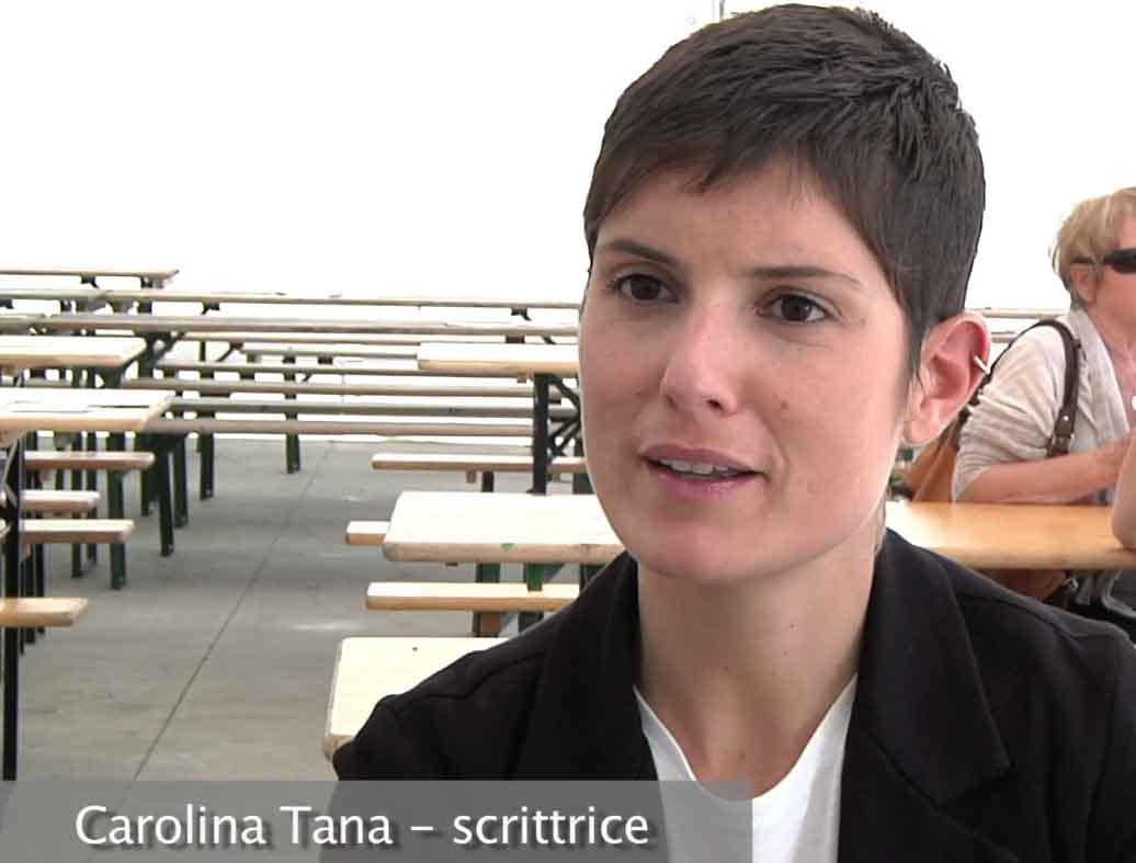 INTERVISTA A CAROLINA TANA DURANTE IL FESTIVAL